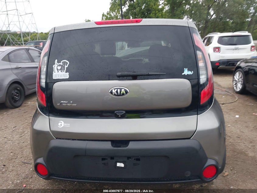 2016 KIA SOUL + - KNDJP3A53G7257277