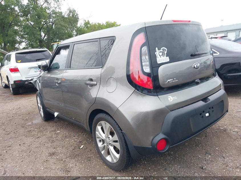 2016 KIA SOUL + - KNDJP3A53G7257277