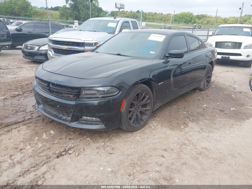 Vin: 2c3cdxct1hh551453, lot: 43502110, dodge charger r/t rwd 20172