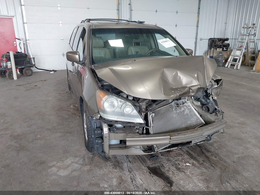 2008 Honda Odyssey Ex-L VIN: 5FNRL38658B402974 Lot: 43008013