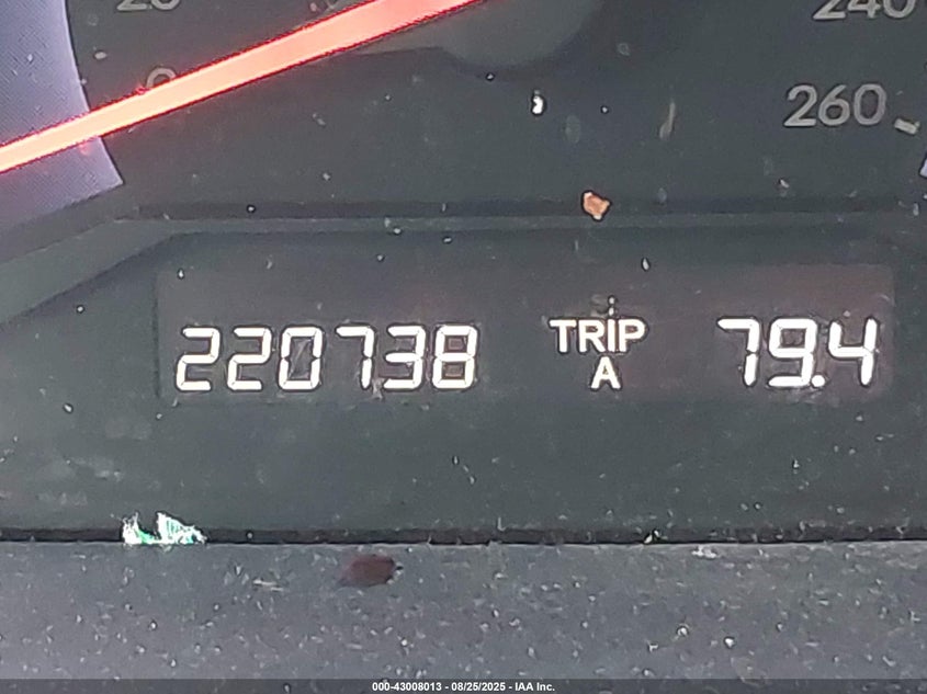 2008 Honda Odyssey Ex-L VIN: 5FNRL38658B402974 Lot: 43008013