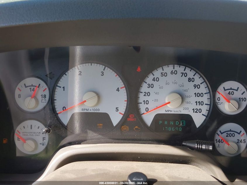 2007 Dodge Ram 2500 Slt/Sport VIN: 1D7KS28A97J603227 Lot: 43008031