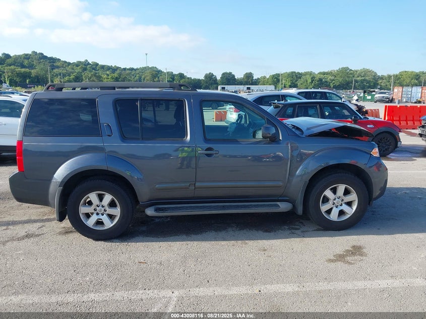 2012 Nissan Pathfinder Sv VIN: 5N1AR1NB1CC606979 Lot: 43008116