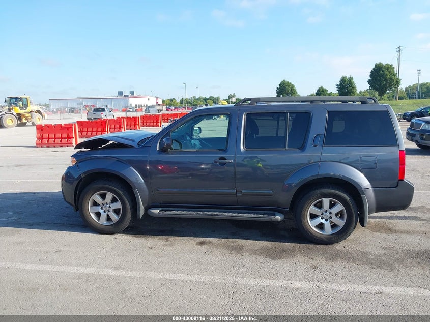 2012 Nissan Pathfinder Sv VIN: 5N1AR1NB1CC606979 Lot: 43008116