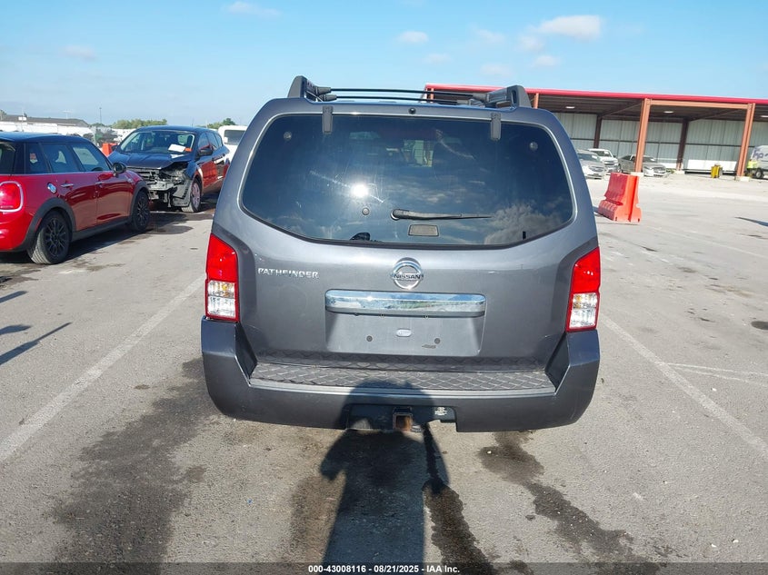 2012 Nissan Pathfinder Sv VIN: 5N1AR1NB1CC606979 Lot: 43008116