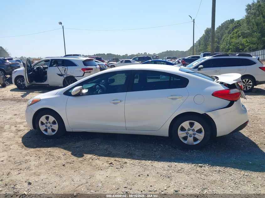 2015 KIA FORTE LX - KNAFX4A62F5427334