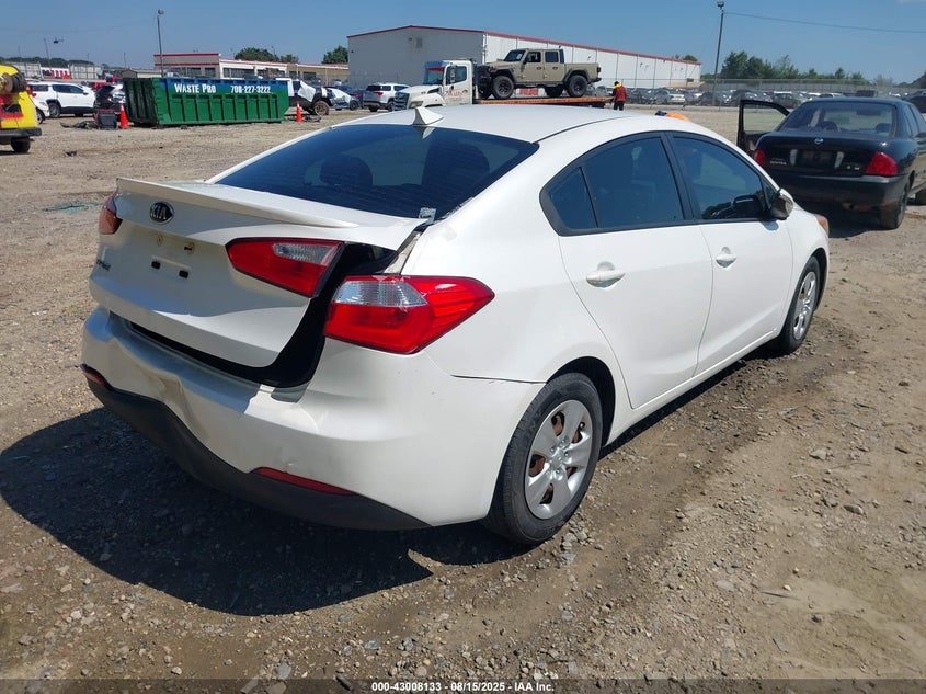 2015 KIA FORTE LX - KNAFX4A62F5427334