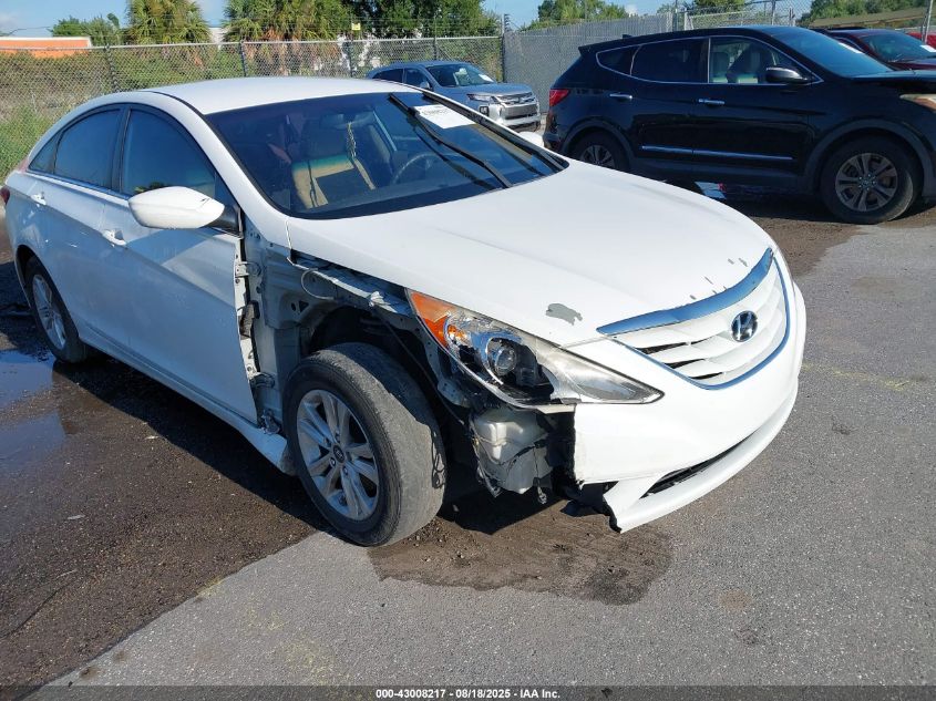2012 Hyundai Sonata Gls VIN: 5NPEB4AC7CH406073 Lot: 43008217