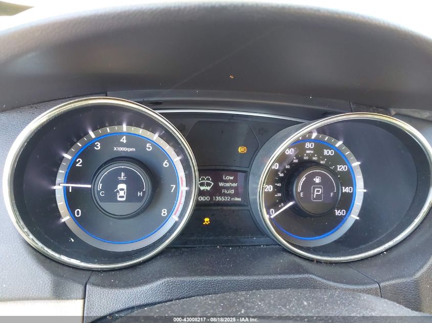 2012 Hyundai Sonata Gls VIN: 5NPEB4AC7CH406073 Lot: 43008217