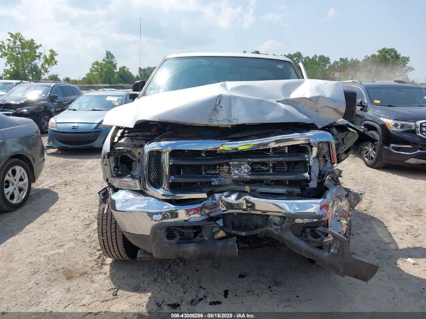 2004 Ford F-250 Lariat/Xl/Xlt VIN: 1FTNW21P84EA32389 Lot: 43008286