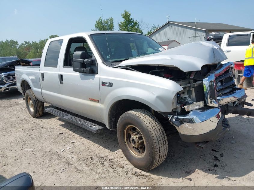 2004 Ford F-250 Lariat/Xl/Xlt VIN: 1FTNW21P84EA32389 Lot: 43008286
