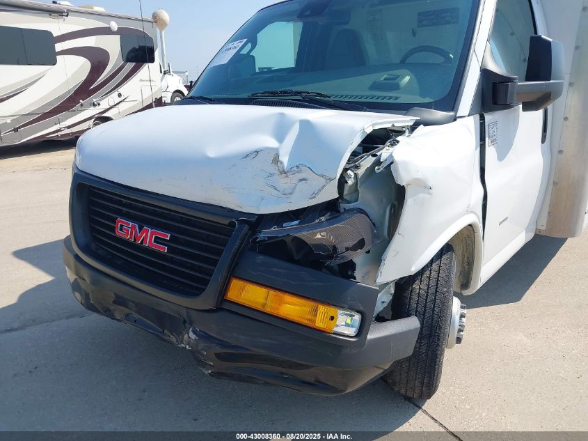 2020 GMC Savana Cutaway Work Van VIN: 7GZ37TCG1LN003437 Lot: 43008360