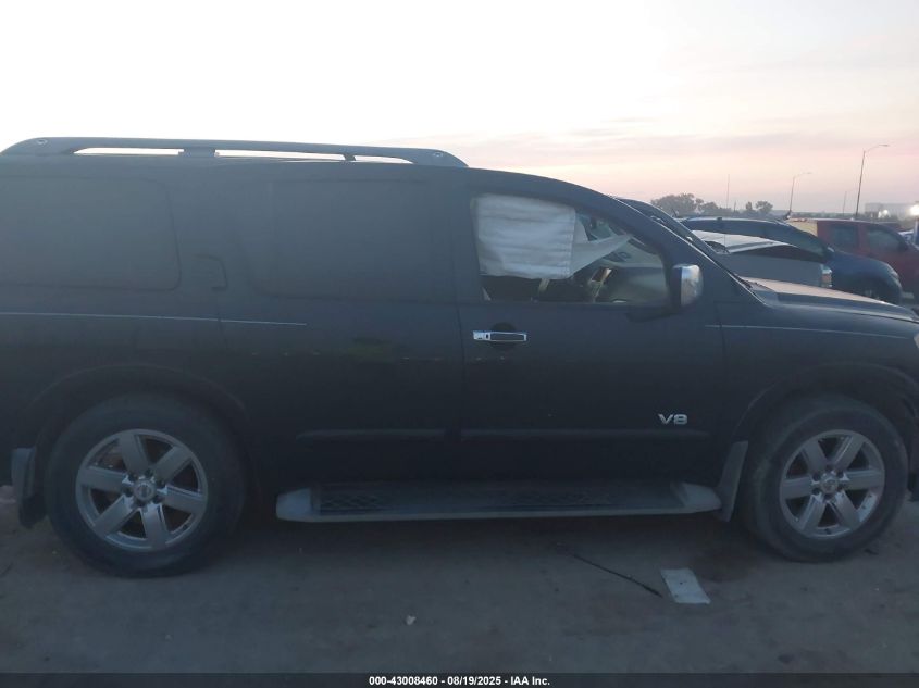 2009 Nissan Armada Le VIN: 5N1BA08C89N608171 Lot: 43008460