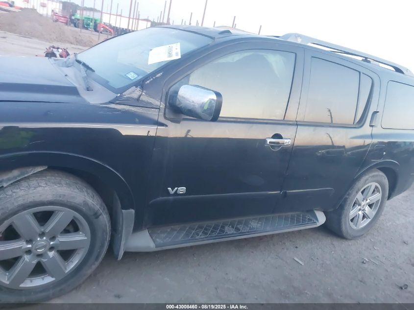 2009 Nissan Armada Le VIN: 5N1BA08C89N608171 Lot: 43008460