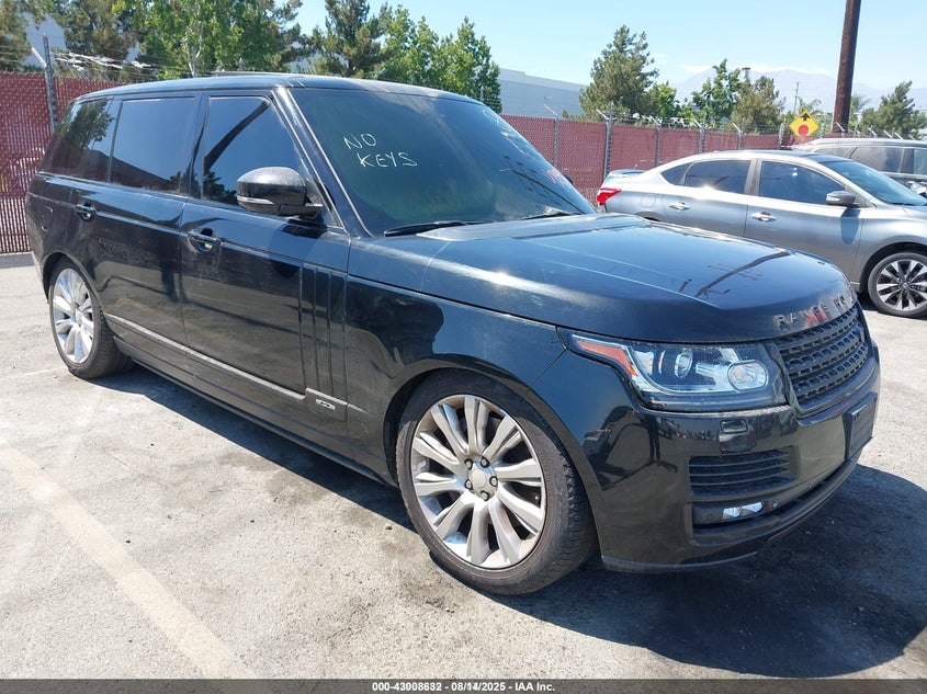 2014 Land Rover Range Rover 5.0L V8 Supercharged black suv flexible SALGS3TF0EA163607 photo #1