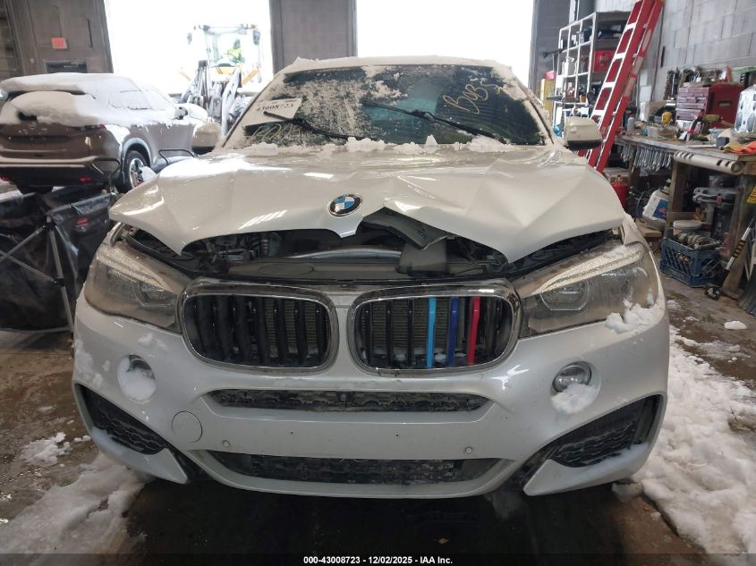 2017 BMW X6 VIN: 5UXKU2C38H0U29685 Lot: 43008723