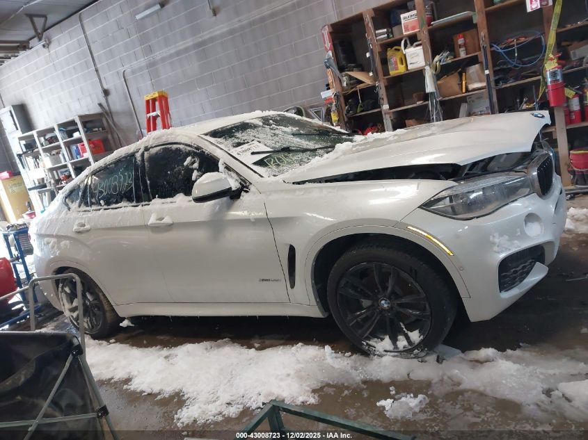 2017 BMW X6 VIN: 5UXKU2C38H0U29685 Lot: 43008723