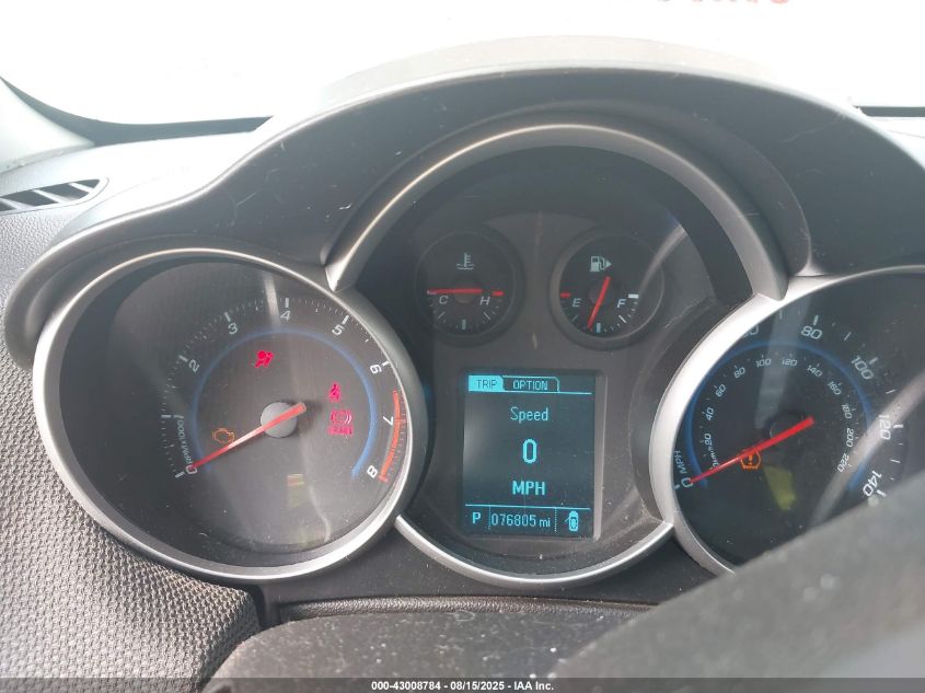 2014 Chevrolet Cruze 1Lt Auto VIN: 1G1PC5SB9E7320166 Lot: 43008784