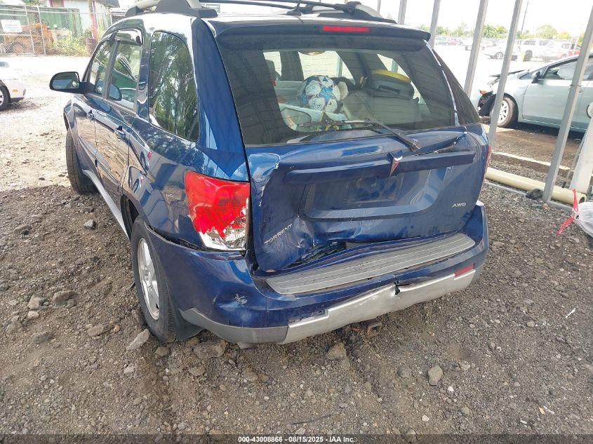 2008 Pontiac Torrent VIN: 2CKDL43F786069800 Lot: 43008866