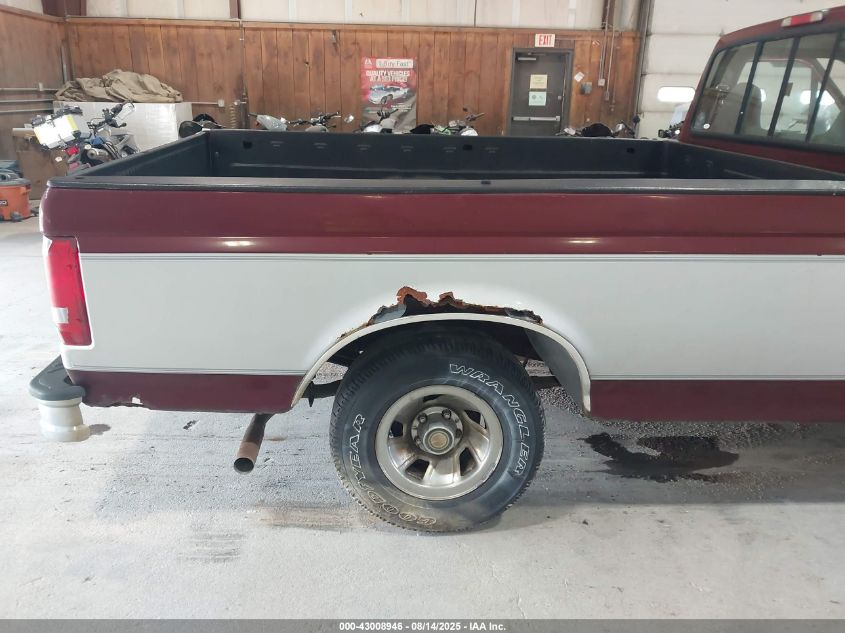 1996 Ford F150 VIN: 1FTEF15N5TLB77452 Lot: 43008946