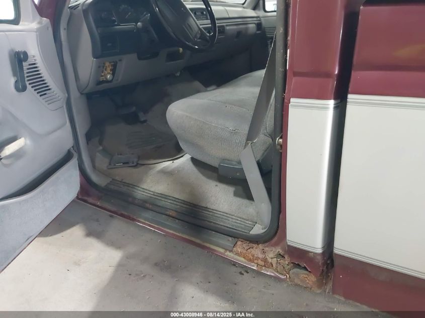 1996 Ford F150 VIN: 1FTEF15N5TLB77452 Lot: 43008946