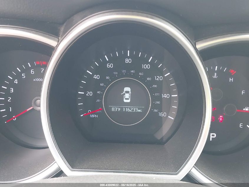 2015 Kia Optima Lx VIN: 5XXGM4A79FG385832 Lot: 43009022