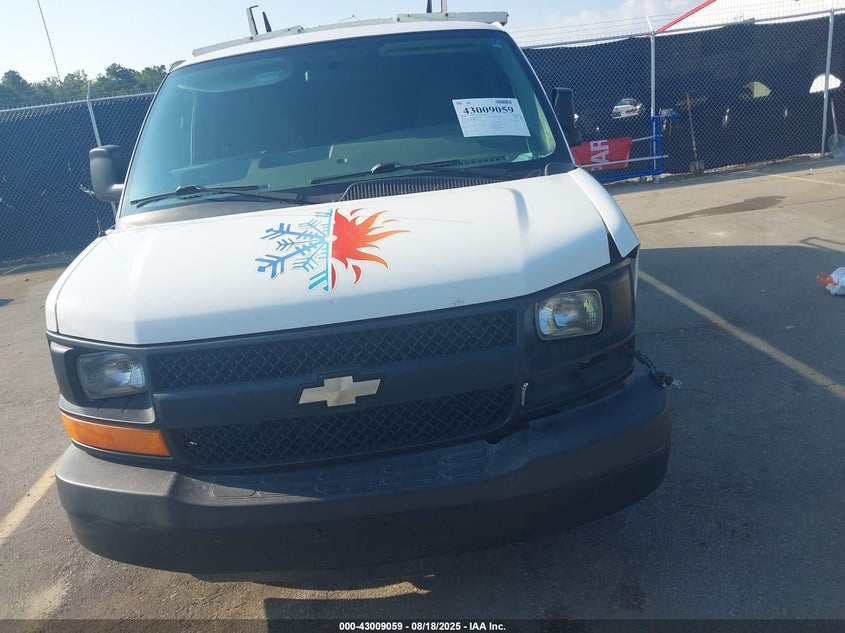 2014 CHEVROLET EXPRESS 1500 WORK VAN - 1GCSGAFX8E1123058