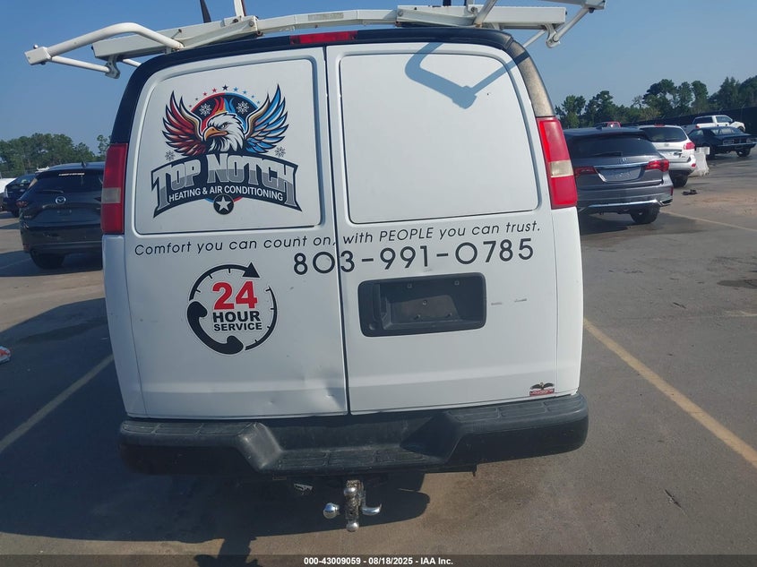 2014 CHEVROLET EXPRESS 1500 WORK VAN - 1GCSGAFX8E1123058