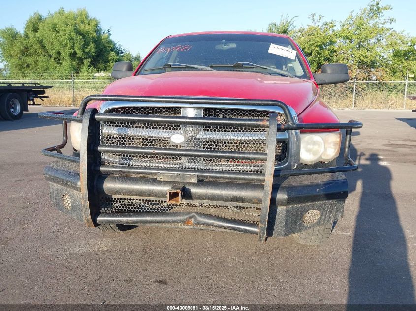 2004 Dodge Ram 2500 Slt/Laramie VIN: 1D7KU28D04J270125 Lot: 43009081