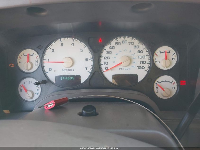 2004 Dodge Ram 2500 Slt/Laramie VIN: 1D7KU28D04J270125 Lot: 43009081