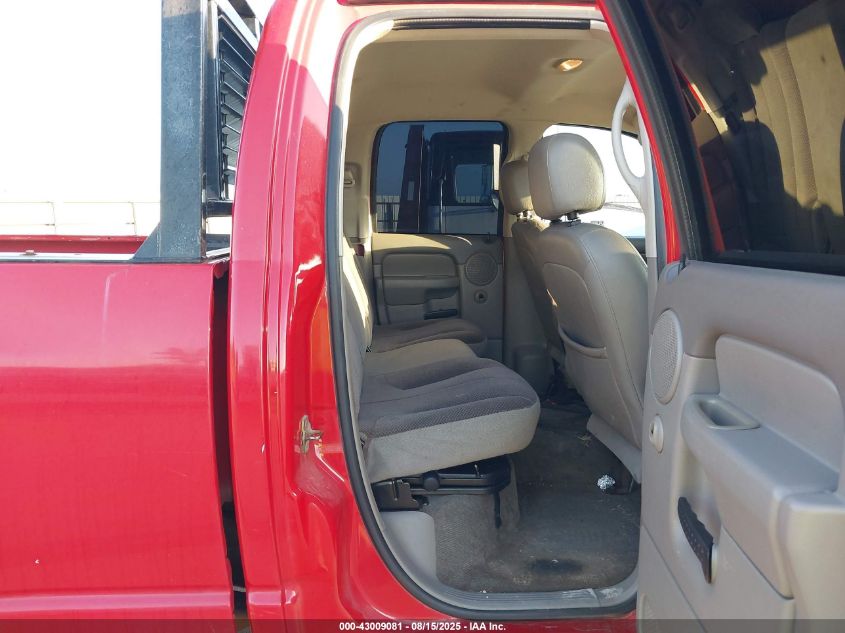 2004 Dodge Ram 2500 Slt/Laramie VIN: 1D7KU28D04J270125 Lot: 43009081