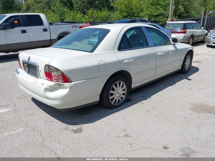 1LNHM86S34Y646652 2004 LINCOLN LS photo no. 4