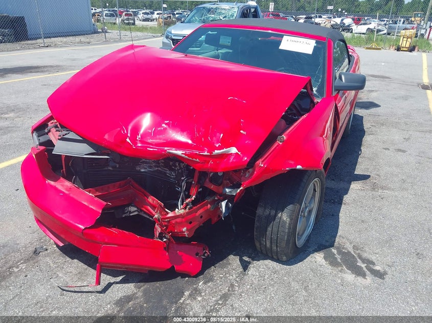 2005 Ford Mustang Gt VIN: 1ZVFT85H855251094 Lot: 43009236