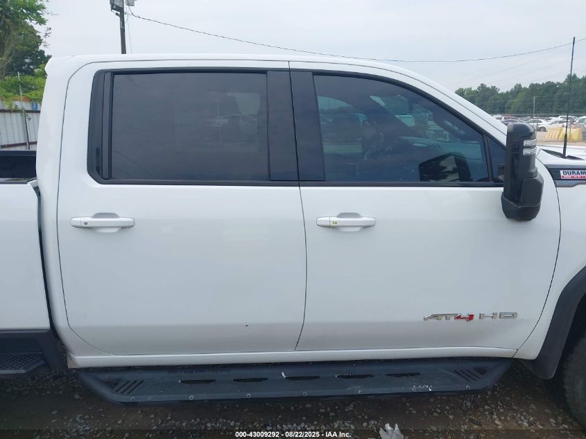 2022 GMC Sierra 2500Hd 4Wd Standard Bed At4 VIN: 1GT49PEY3NF108874 Lot: 43009292