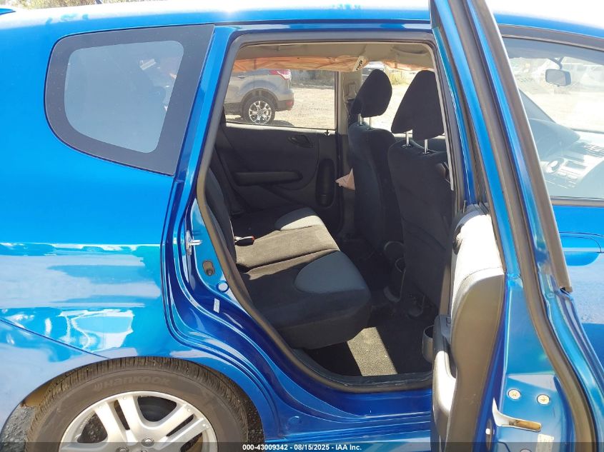 2007 Honda Fit Sport VIN: JHMGD38667S009327 Lot: 43009342