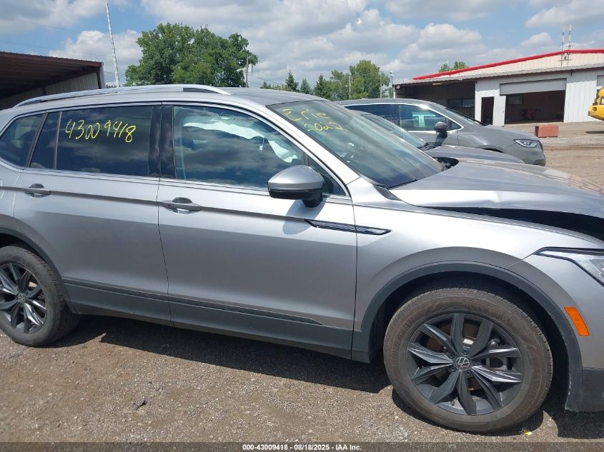 2022 Volkswagen Tiguan 2.0T Se VIN: 3VV2B7AXXNM156043 Lot: 43009418