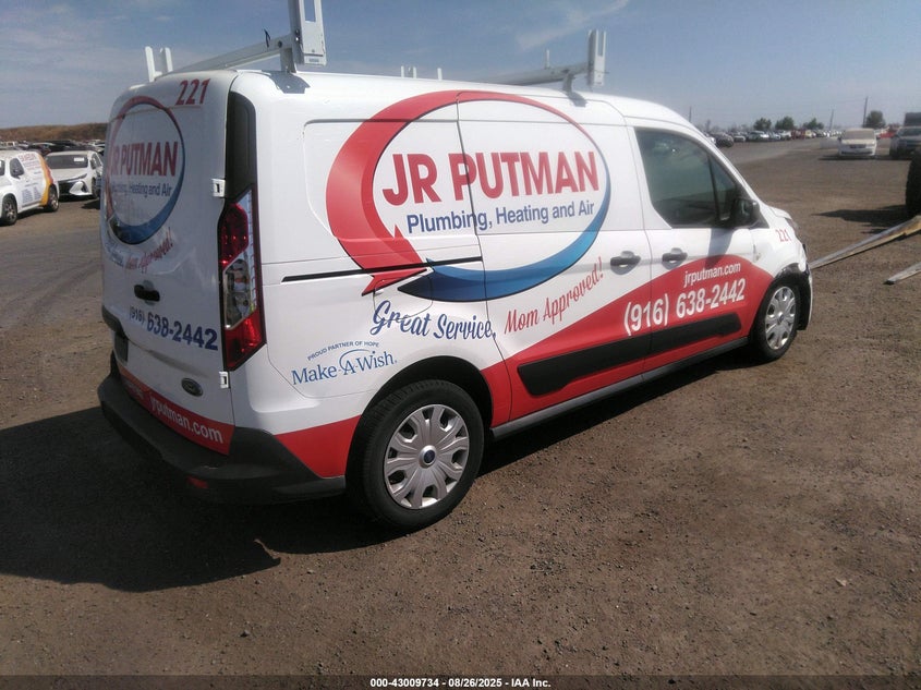 Vin: nm0ls7f29k1391040, lot: 43503848, ford transit connect xlt 20194