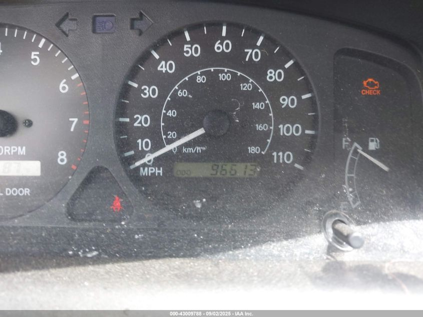 2001 Toyota Corolla Le VIN: 1NXBR12E41Z480658 Lot: 43009788