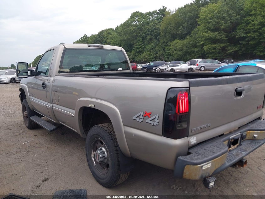 2001 GMC Sierra 2500Hd Sle 1GTHK24U81E225700 photo #4
