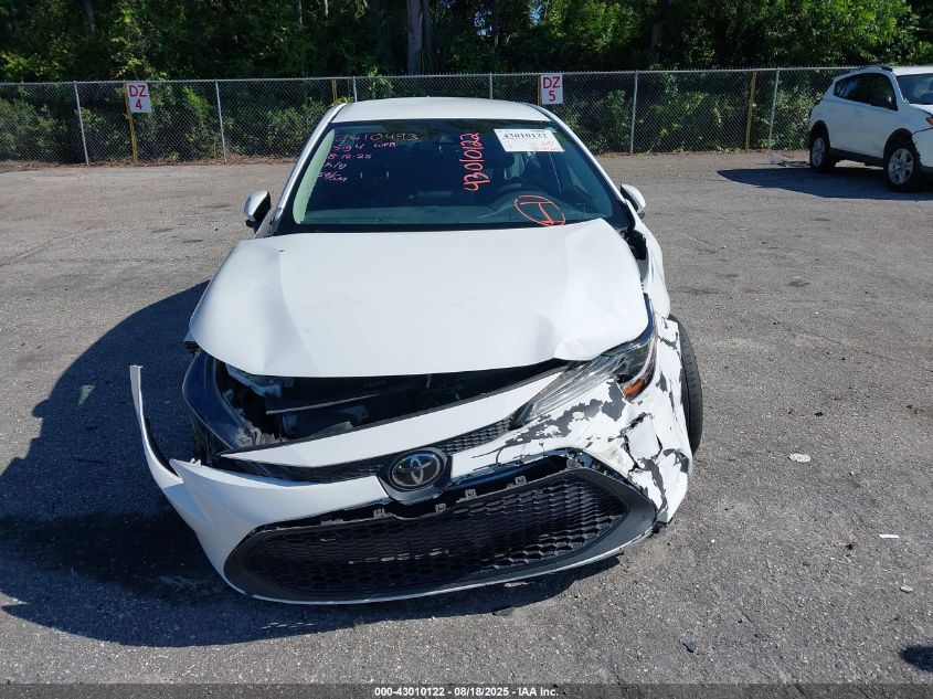 2022 Toyota Corolla Le VIN: 5YFEPMAEXNP274676 Lot: 43010122