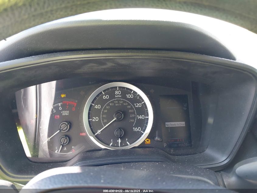 2022 Toyota Corolla Le VIN: 5YFEPMAEXNP274676 Lot: 43010122