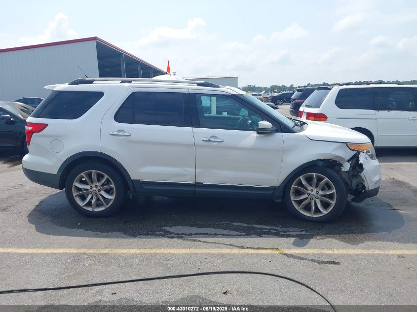 2013 Ford Explorer Limited VIN: 1FM5K7F89DGA65282 Lot: 43010272