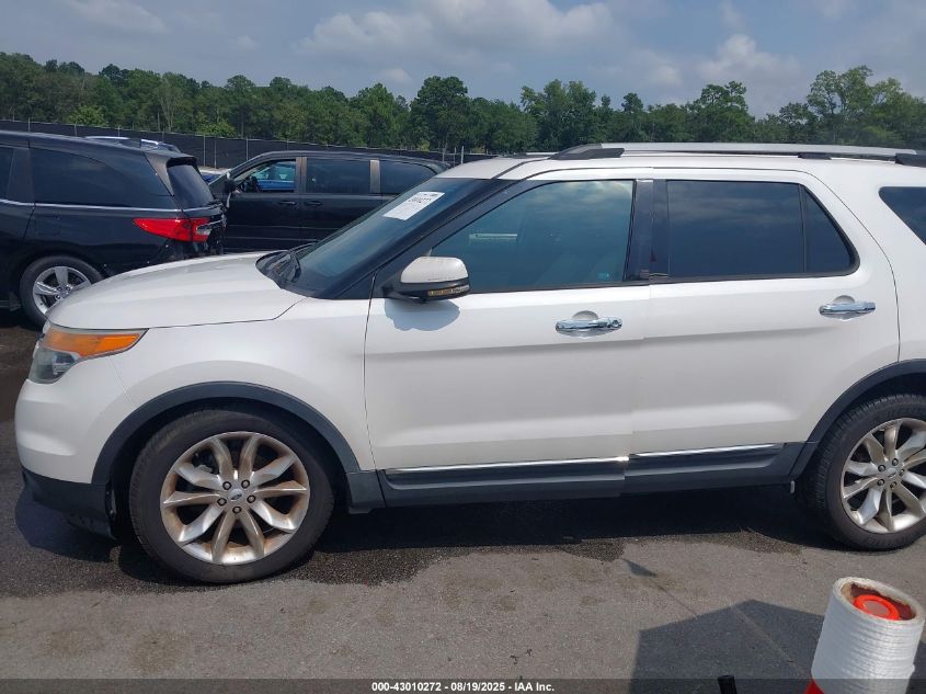 2013 Ford Explorer Limited VIN: 1FM5K7F89DGA65282 Lot: 43010272