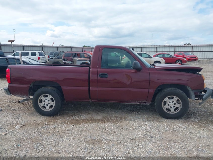 2003 Chevrolet Silverado 1500 Ls VIN: 1GCEC14T33Z238416 Lot: 43010576