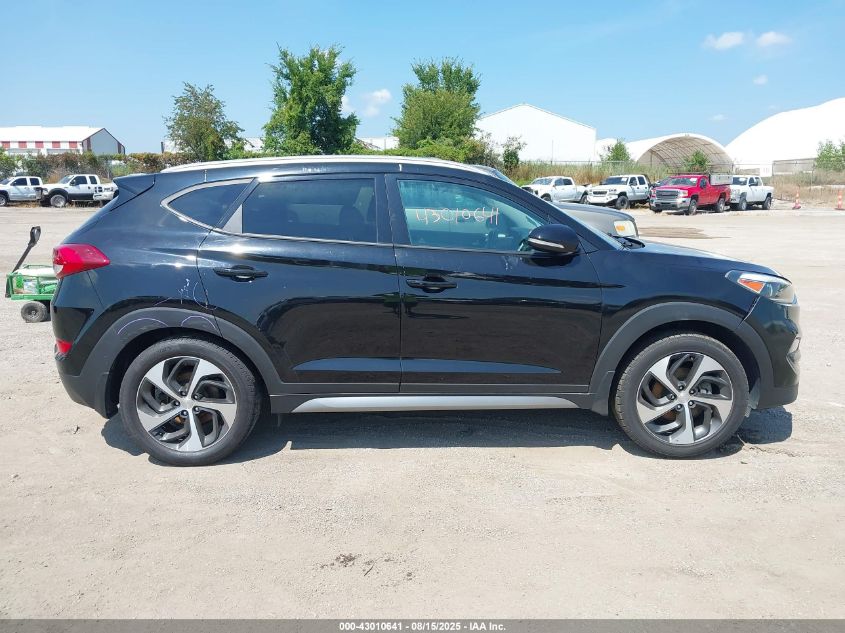 2017 Hyundai Tucson Sport VIN: KM8J3CA21HU343171 Lot: 43010641