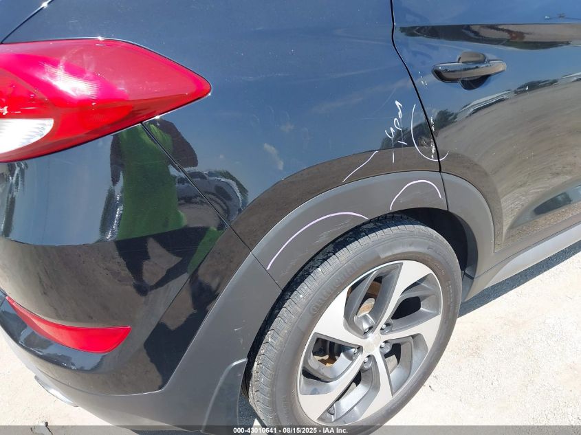 2017 Hyundai Tucson Sport VIN: KM8J3CA21HU343171 Lot: 43010641