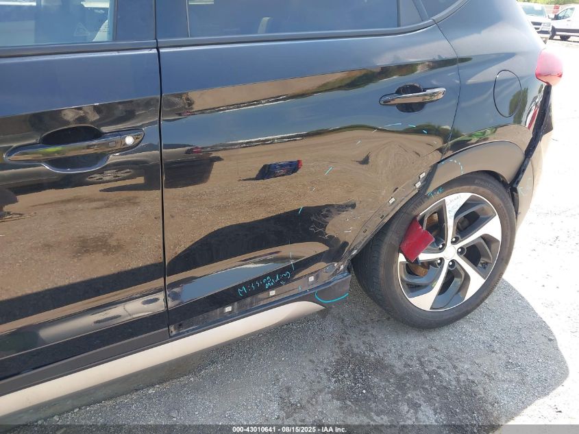 2017 Hyundai Tucson Sport VIN: KM8J3CA21HU343171 Lot: 43010641