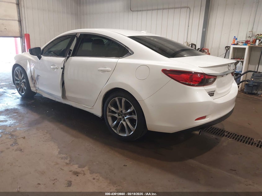 Vin: jm1gj1w53f1216013, lot: 43504774, mazda mazda6 i grand touring 20153