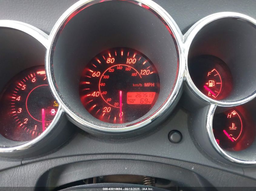 2003 Toyota Matrix Xr VIN: 2T1LR32E53C158261 Lot: 43010694