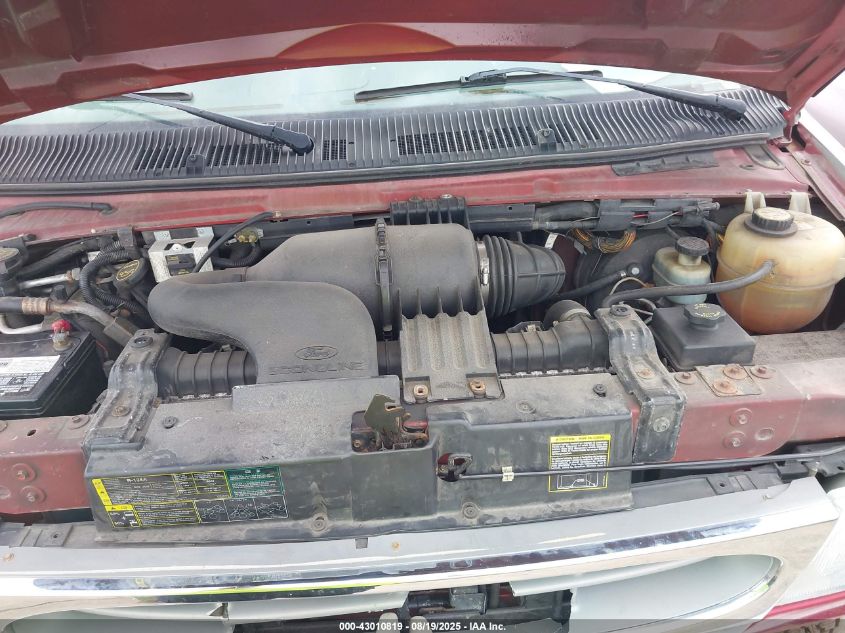 2002 Ford Econoline E150 Wagon VIN: 1FMRE11W42HA98435 Lot: 43010819